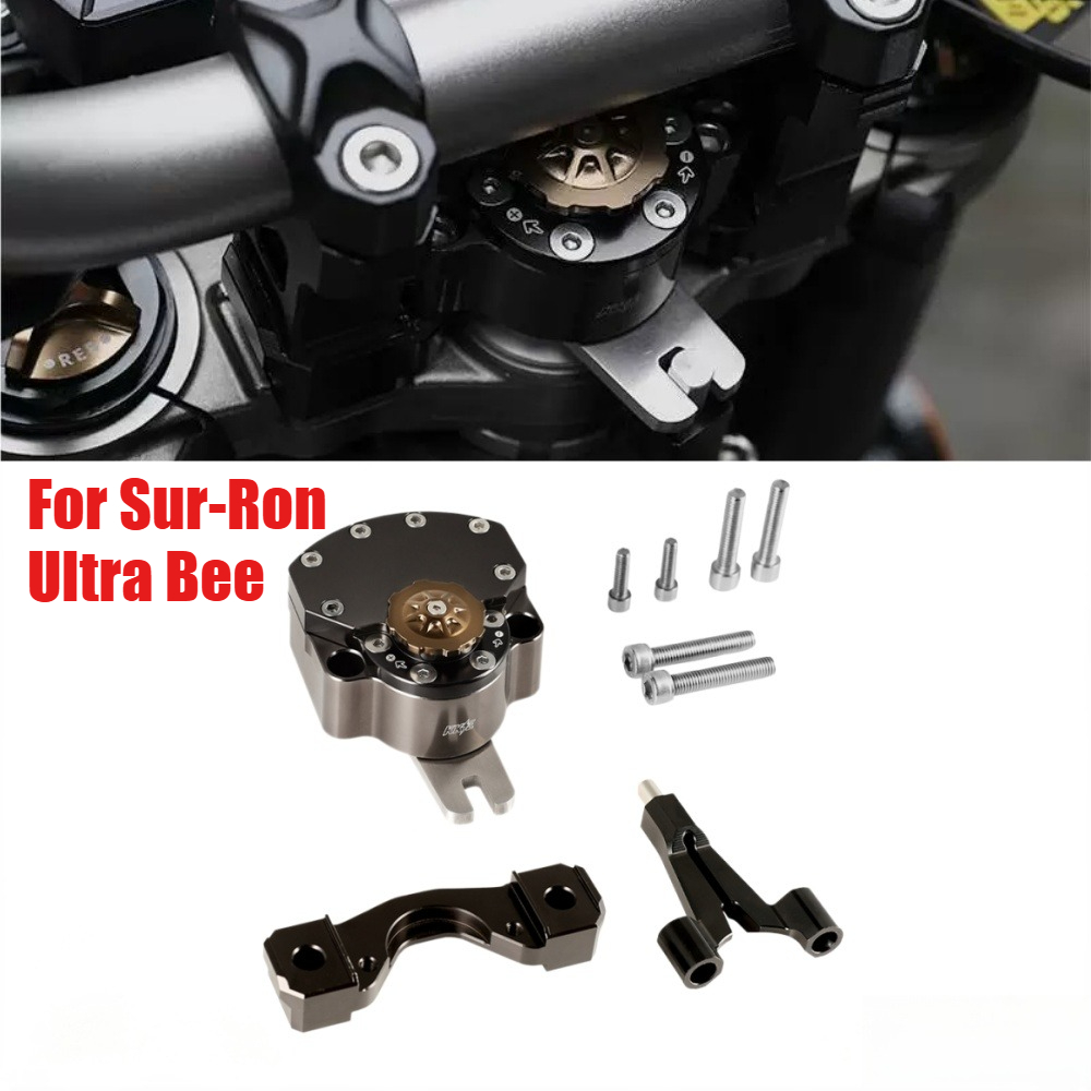 Steering Damper Stabilizer Kit Cnc - Untuk Sur-Ron Surron Ultra Bee X