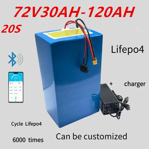 72V 30Ah Lifepo4 Battery Pack - Baterai Lithium Ion Kapasitas Tinggi 72V