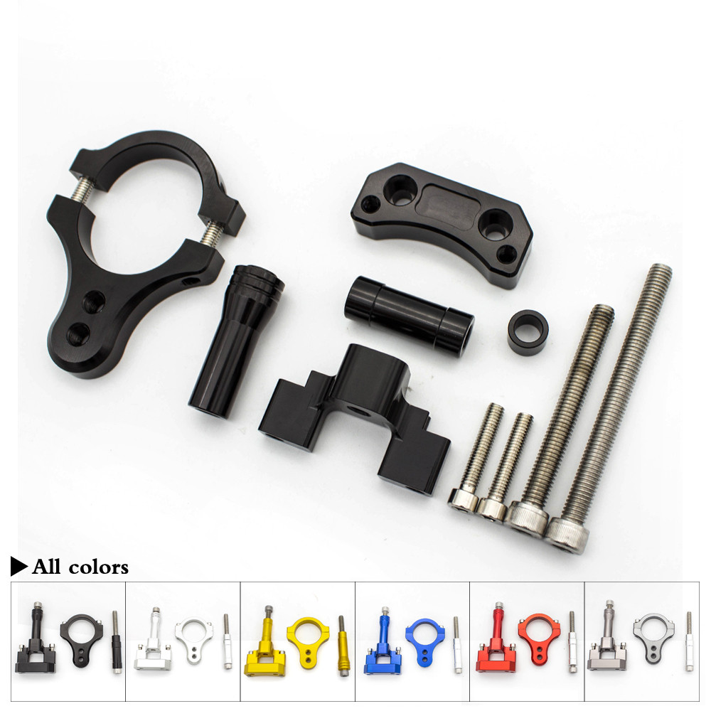 Steering Damper Stabilizer Kit Cnc - Peredam Kemudi Motor CNC Aluminium Untuk