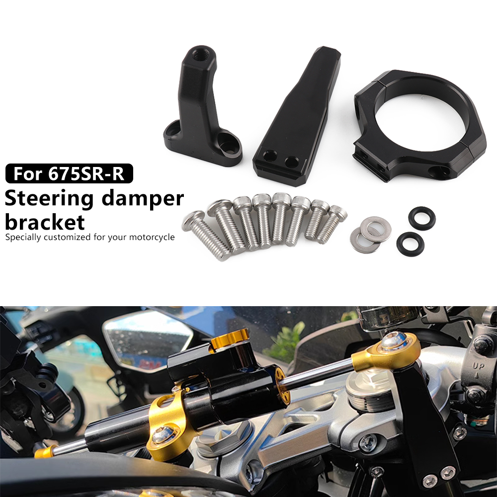 Kit Braket Peredam Sepeda Moto - Steering Damper Stabilizer Kit Cnc ulasan dan harga