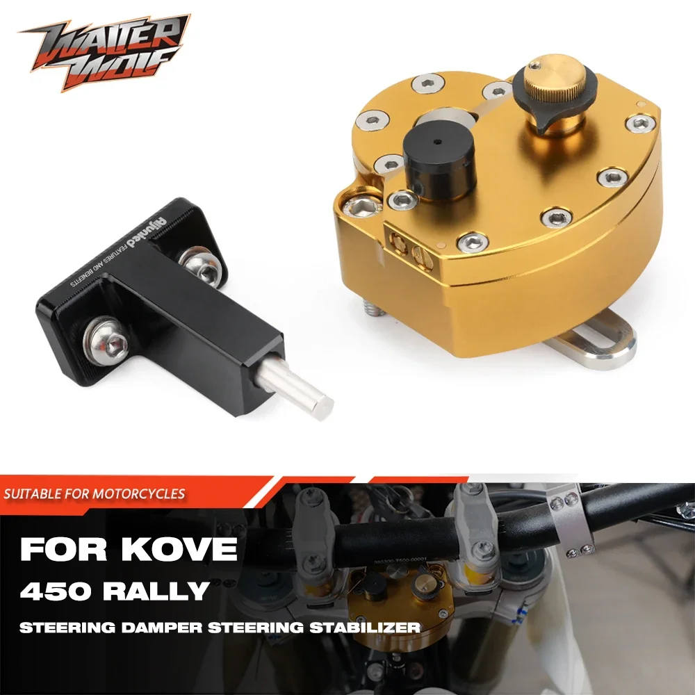 Peredam penstabil kemudi seped - Steering Damper Stabilizer Kit Cnc ulasan dan harga