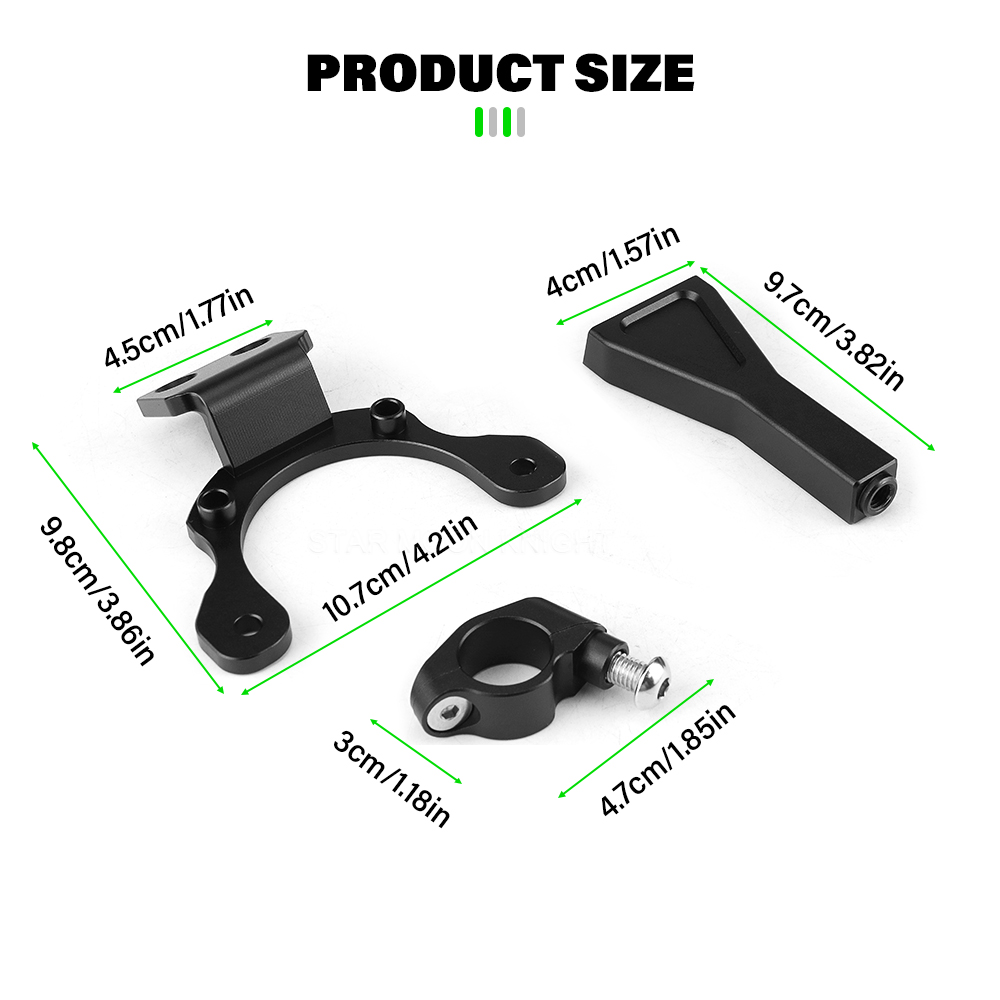 Kit Pemasangan Braket Peredam  - Steering Damper Stabilizer Kit Cnc ulasan dan harga