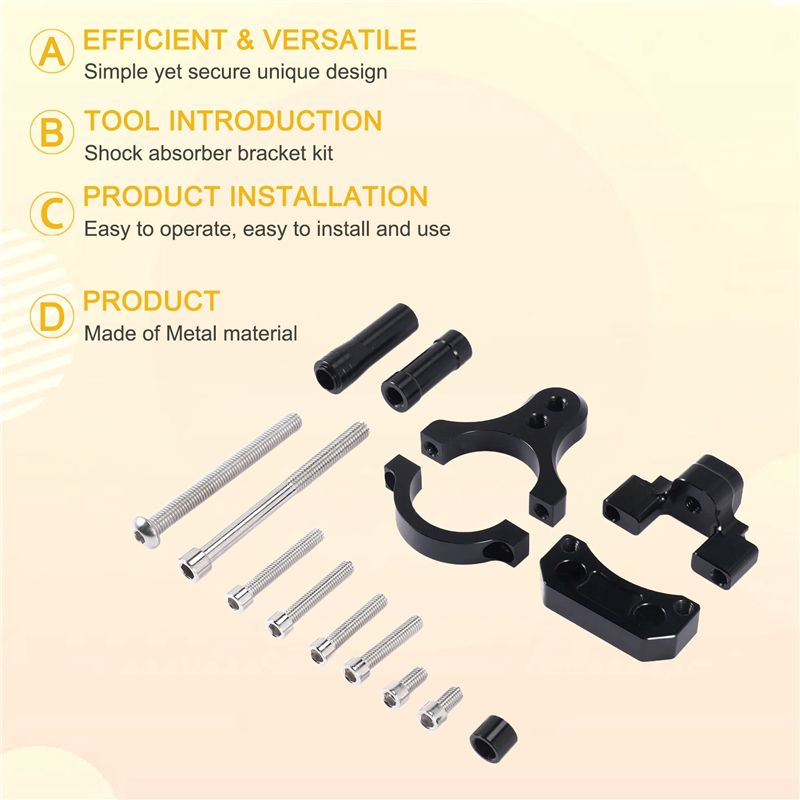 Kit Pemasangan Braket Peredam  - Steering Damper Stabilizer Kit Cnc ulasan dan harga