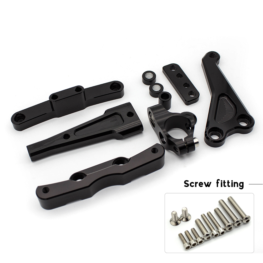Untuk Honda CB650F CB 650F CB  - Steering Damper Stabilizer Kit Cnc ulasan dan harga