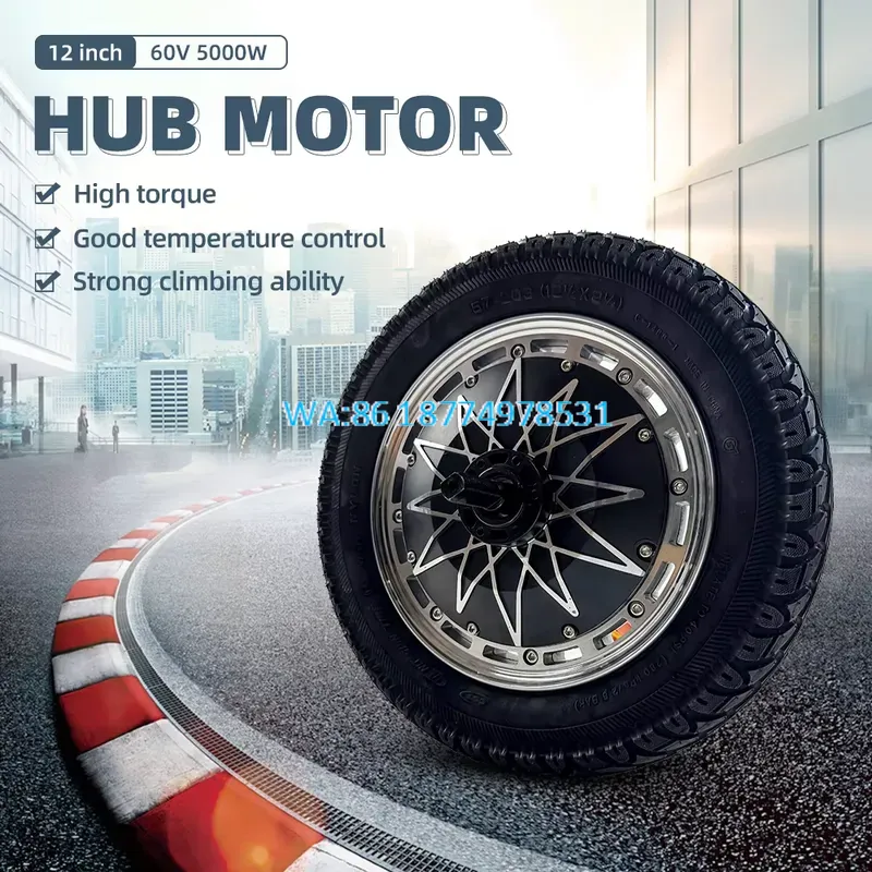 Wmwmnu untuk Kit Motor Hub 12  - 60V 5000W Brushless Hub Motor ulasan dan harga