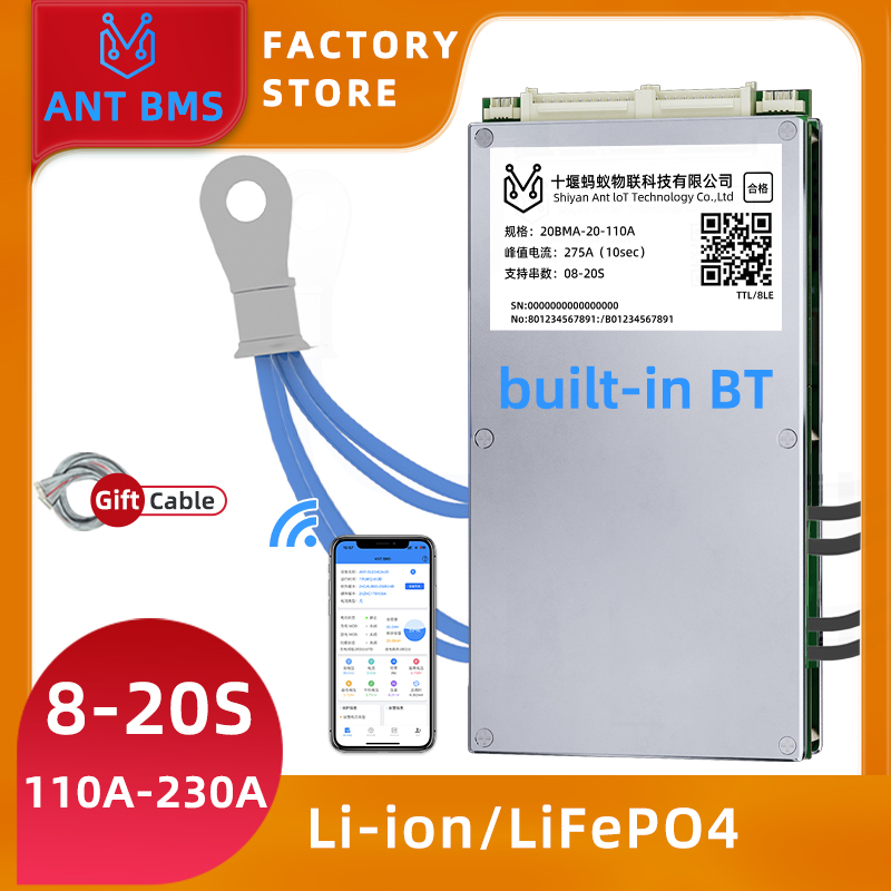 ANT Smart Balance BMS 8S-20S d - Smart Bms 20S 72V 150A Bluetooth ulasan dan harga