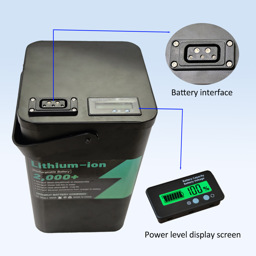 Paket Baterai Lithium Ion 48v  - 72V 30Ah Lifepo4 Battery Pack ulasan dan harga
